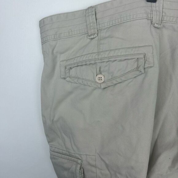 Polo Ralph Lauren Classic Chino Cargo Shorts Men's Size 56B Big Khaki Tan gorpec - Picture 8 of 12